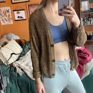 AA gold cardi